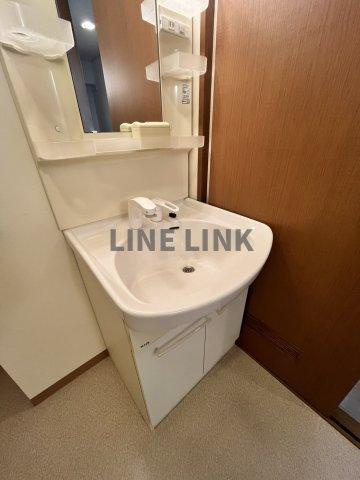 サンハイツの洗面所