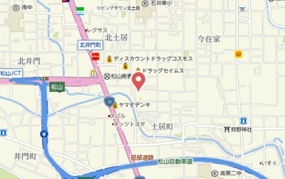 【地図】 | エスポワール３４　F棟
