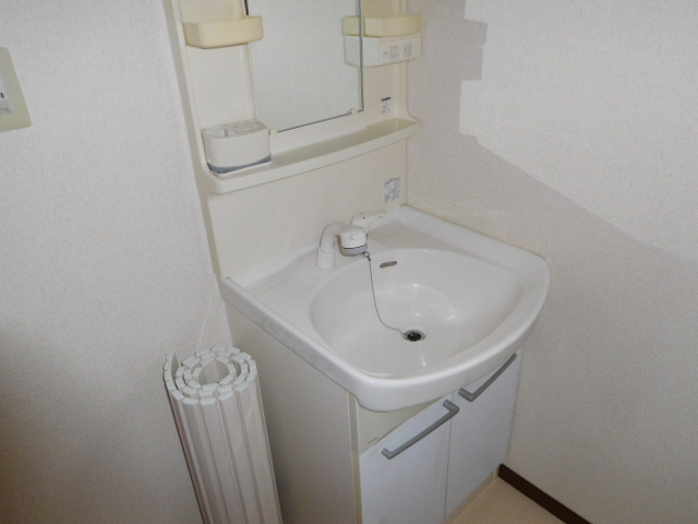 レスポワールB棟の洗面所