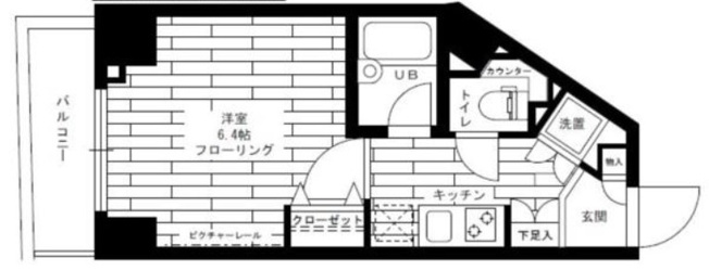 【間取り】 | ステージファースト三軒茶屋Ⅱ