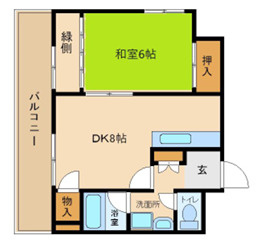 グランドハイツの間取り