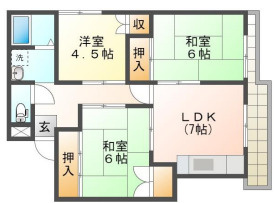 グランドハイツの間取り