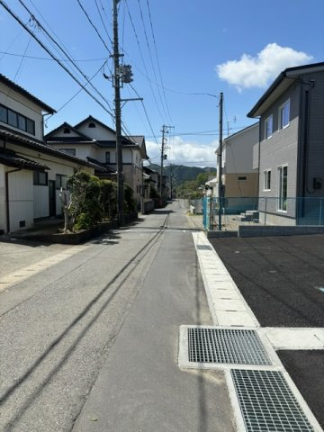【新築戸建】さらに値下げ！勿来町酒井第2※子育て支援対象※の前面道路含む現地写真|ご参照ください。