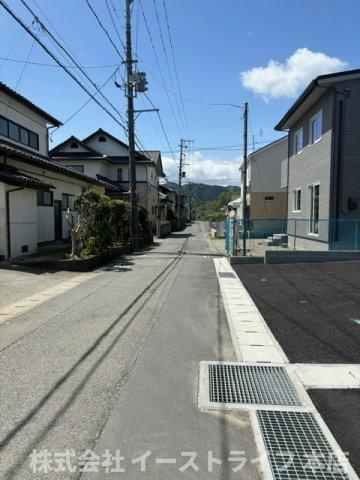 【新築戸建】さらに値下げ！勿来町酒井第2※子育て支援対象※の前面道路含む現地写真|ご参照ください。