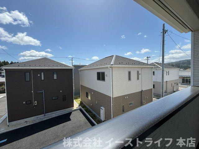 【新築戸建】さらに値下げ！勿来町酒井第2※子育て支援対象※の展望|２号棟からの眺望写真です。
