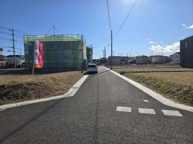 東松山市大字市ノ川　全25区画No.4　建築条件無し売地の外観