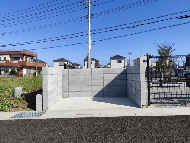 東松山市大字市ノ川　全25区画No.4　建築条件無し売地のその他|ゴミ置き場