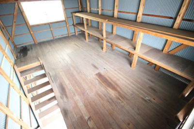 【内装】 | 安中町6丁目シャッター付き倉庫