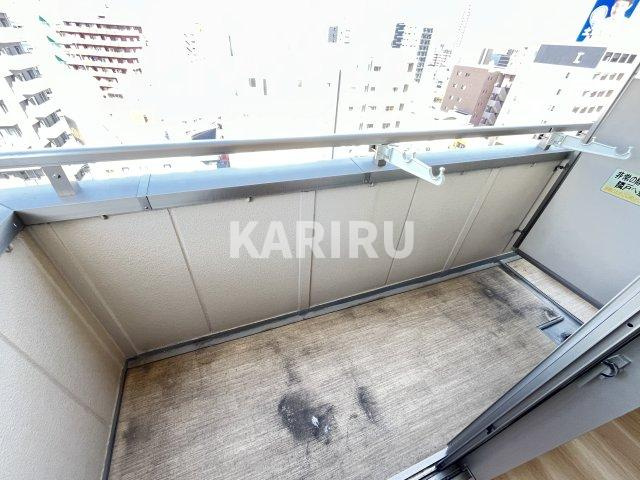 グラングレース都島のバルコニー