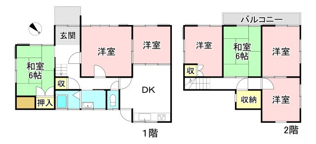 各務原市鵜沼東町3丁目の間取り