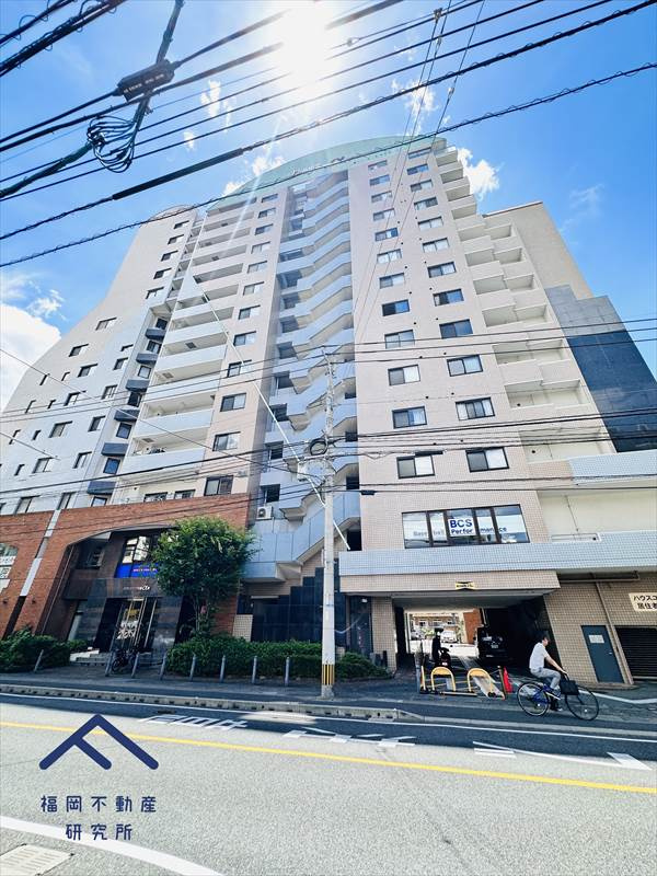 ハウスユマニテ大橋α館の外観