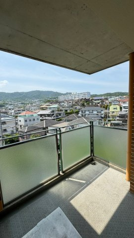 パレシェール苦楽園北夙川通りのバルコニー|バルコニー