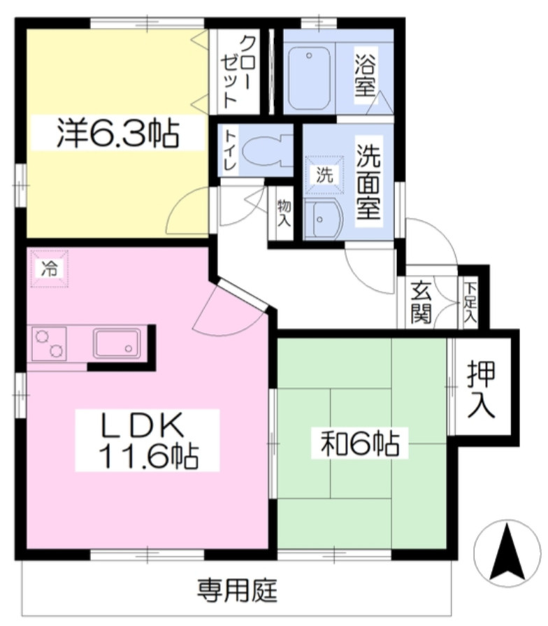 ＷＡＫＡＢＡ２１の間取り
