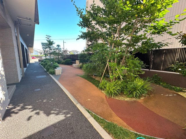 アルファスマート西国分Ⅱの庭