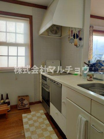 サニービーチ戸建てのキッチン|きれいなキッチンです