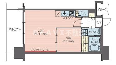 プレジオ森之宮 の間取り