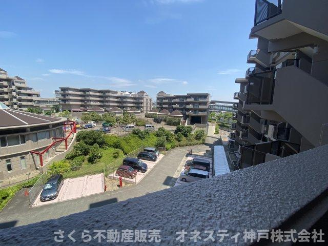 ネクステージ西神中央 D棟の展望|北西側バルコニーからの眺望です！