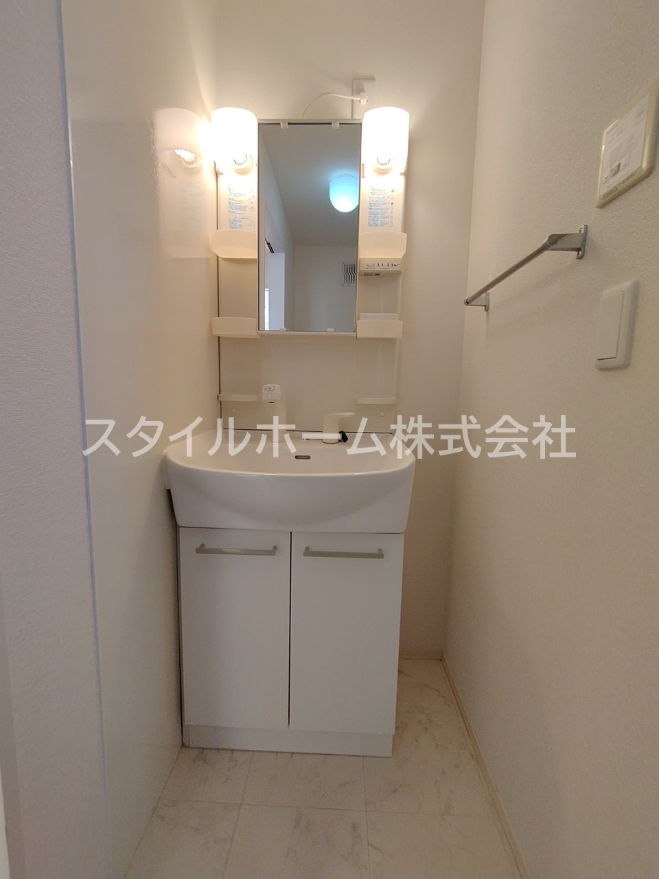 ソシエ　Ａ棟の洗面所|イメージ写真です。