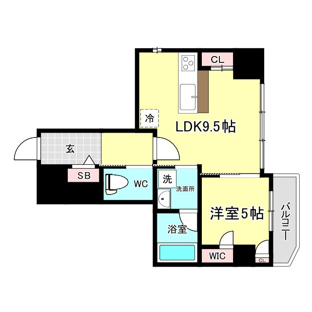 La CASA 上汐の間取り