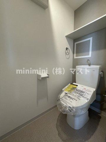 La CASA 上汐のトイレ