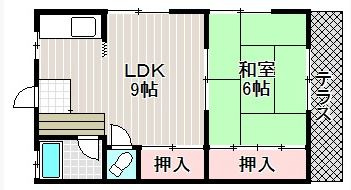 【間取り】 | 田中マンション