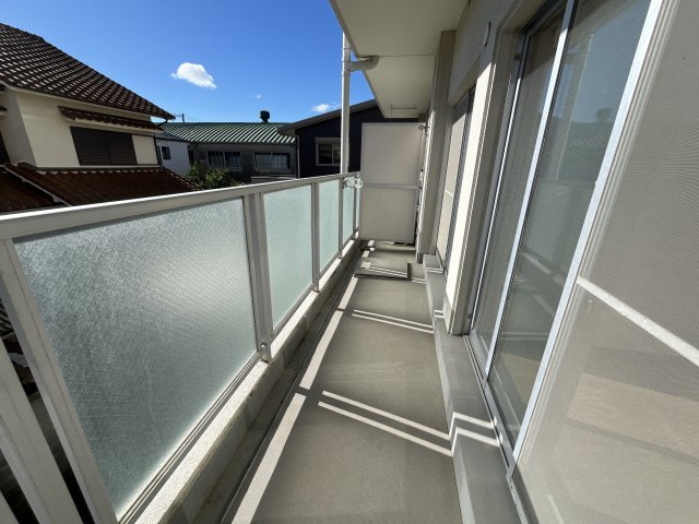 赤穂駅北ハイツのバルコニー