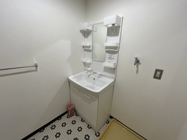 赤穂駅北ハイツの洗面所