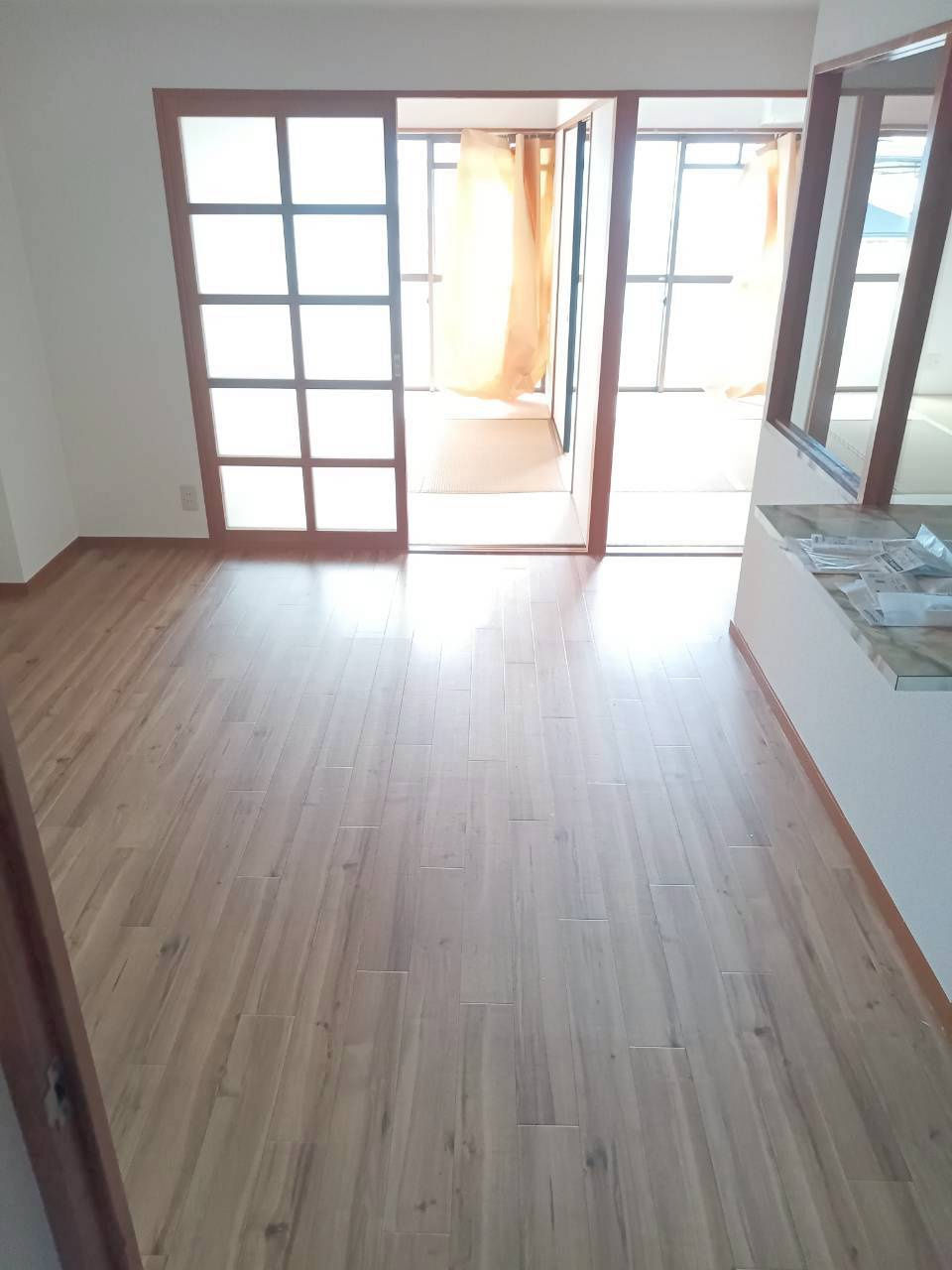 マンション東柴第二の居間・リビング