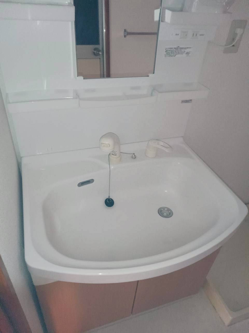 マンション東柴第二の洗面所