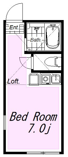 ユナイト寺谷アンドラの間取り