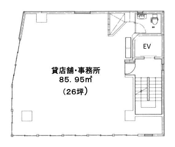 杉浦ビルの間取り|間取り