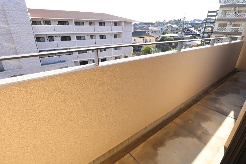 アビタシオン橋本Iのバルコニー