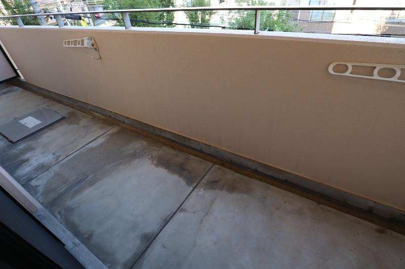 アビタシオン橋本Iのバルコニー