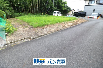 【前面道路含む現地写真】 | 山陽小野田市自由ヶ丘土地（61.2坪） | 現地（2024年7月10日撮影）
