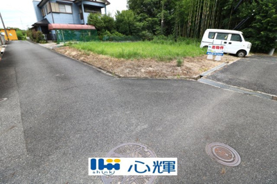【前面道路含む現地写真】 | 山陽小野田市自由ヶ丘土地（61.2坪） | 現地（2024年7月10日撮影）