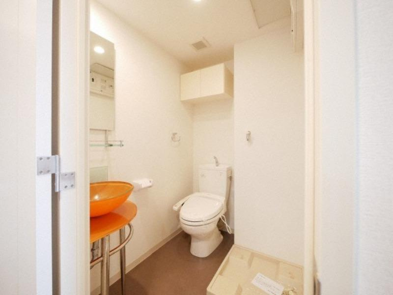 RIDGE江坂の洗面所