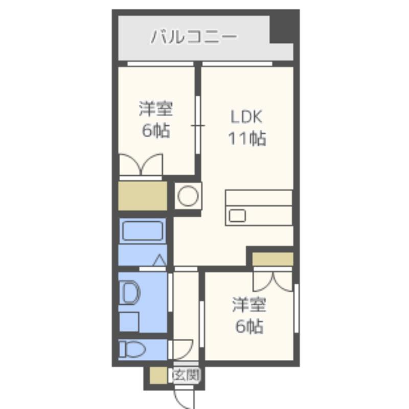 第20関根マンションの間取り