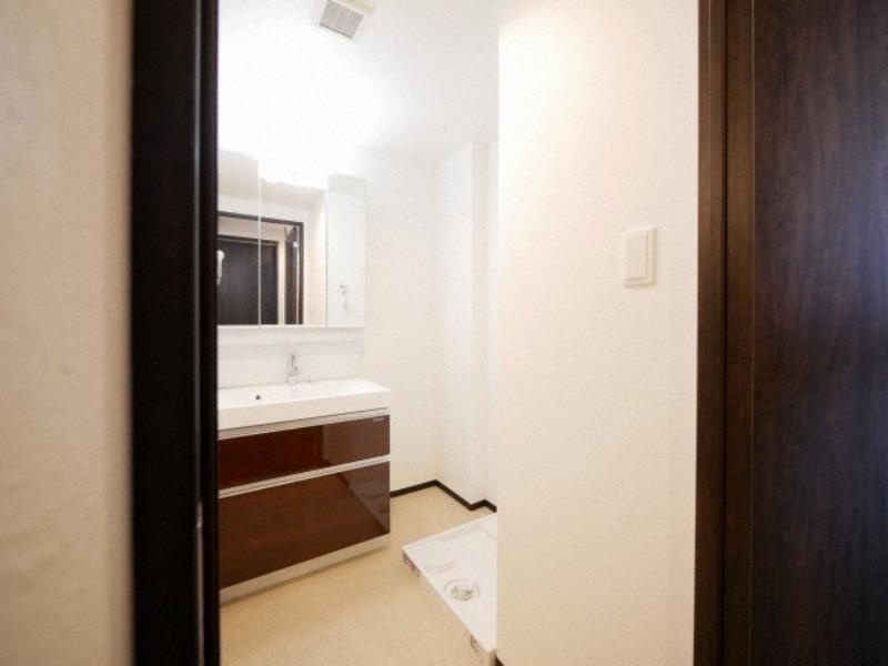 プレジオ吹田の洗面所