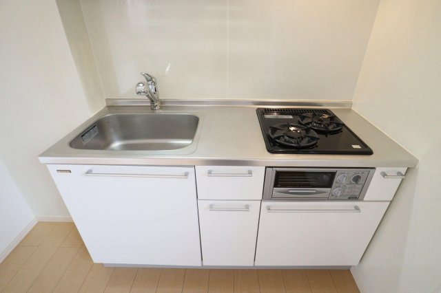 サニーコートのキッチン|システムキッチン