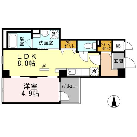 レジデンス高科の間取り
