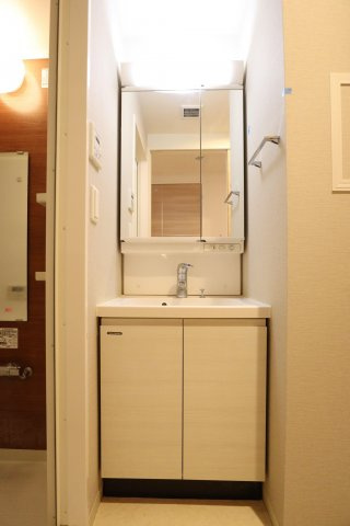 アヤコートの独立洗面台|洗髪洗面化粧台