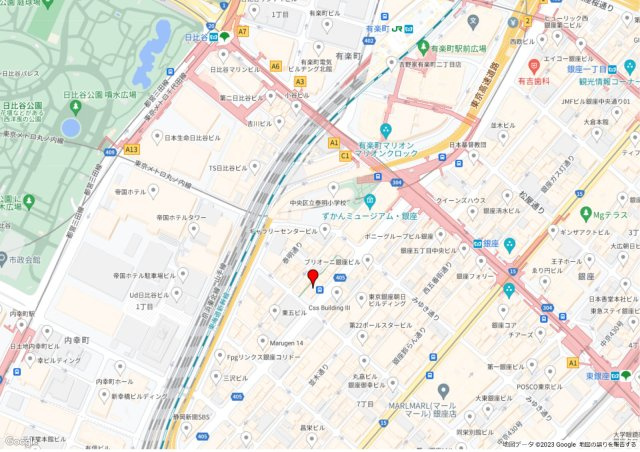 曽根ビルの地図