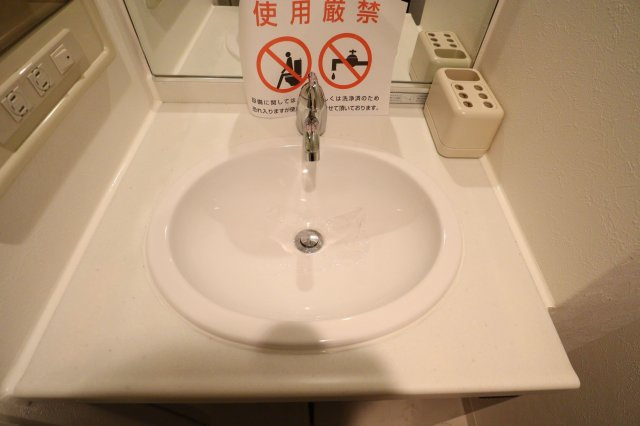 エスティメゾン京橋の洗面所