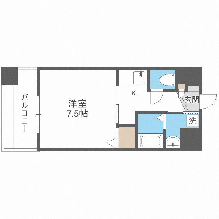 willDo新大阪の間取り