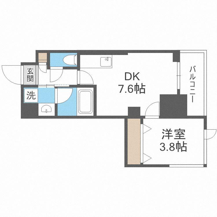 ORSUS新大阪の間取り