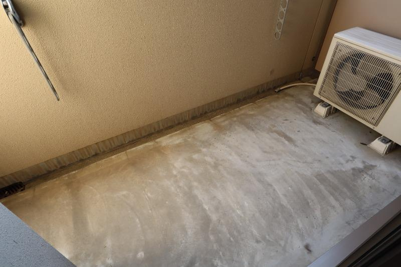 カルム千昇IIのバルコニー