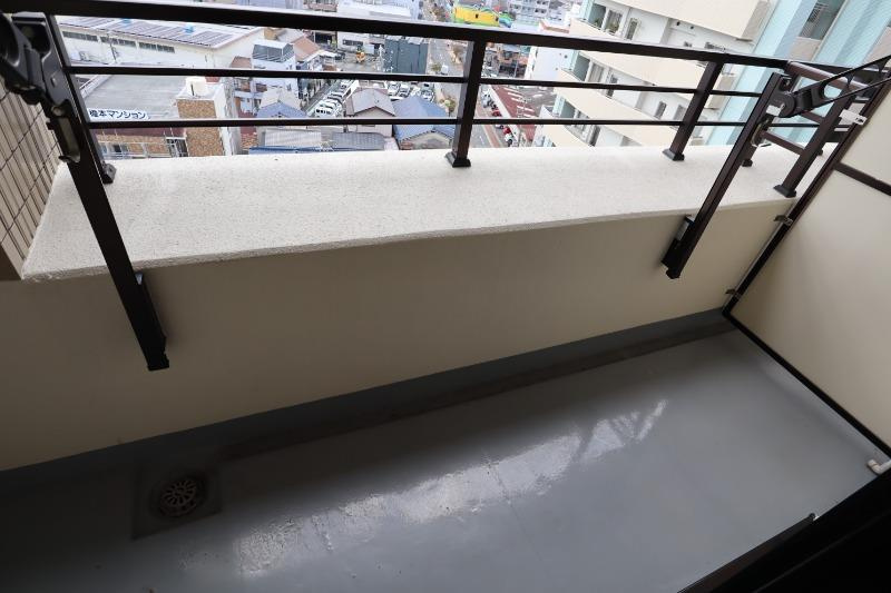 第17関根マンションのバルコニー
