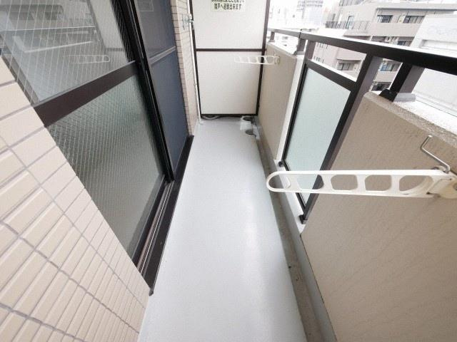 第13関根マンションのバルコニー