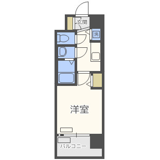 アドバンス新大阪ウエストゲートの間取り