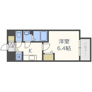メインステージ新大阪の間取り